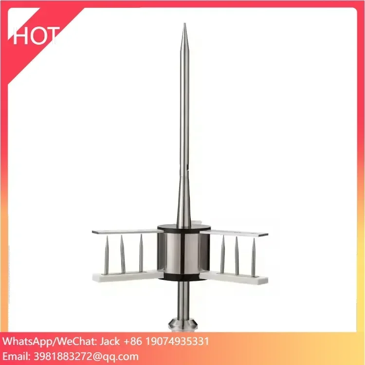 Automatic Ese Conductor System Stainless Steel Wide Range Lightning Protection Rod Arrester Air Terminal Rod For Household
Automatic Ese Conductor System Stainless Steel Wide Range Lightning Protection Rod Arrester Air Terminal Rod For Household