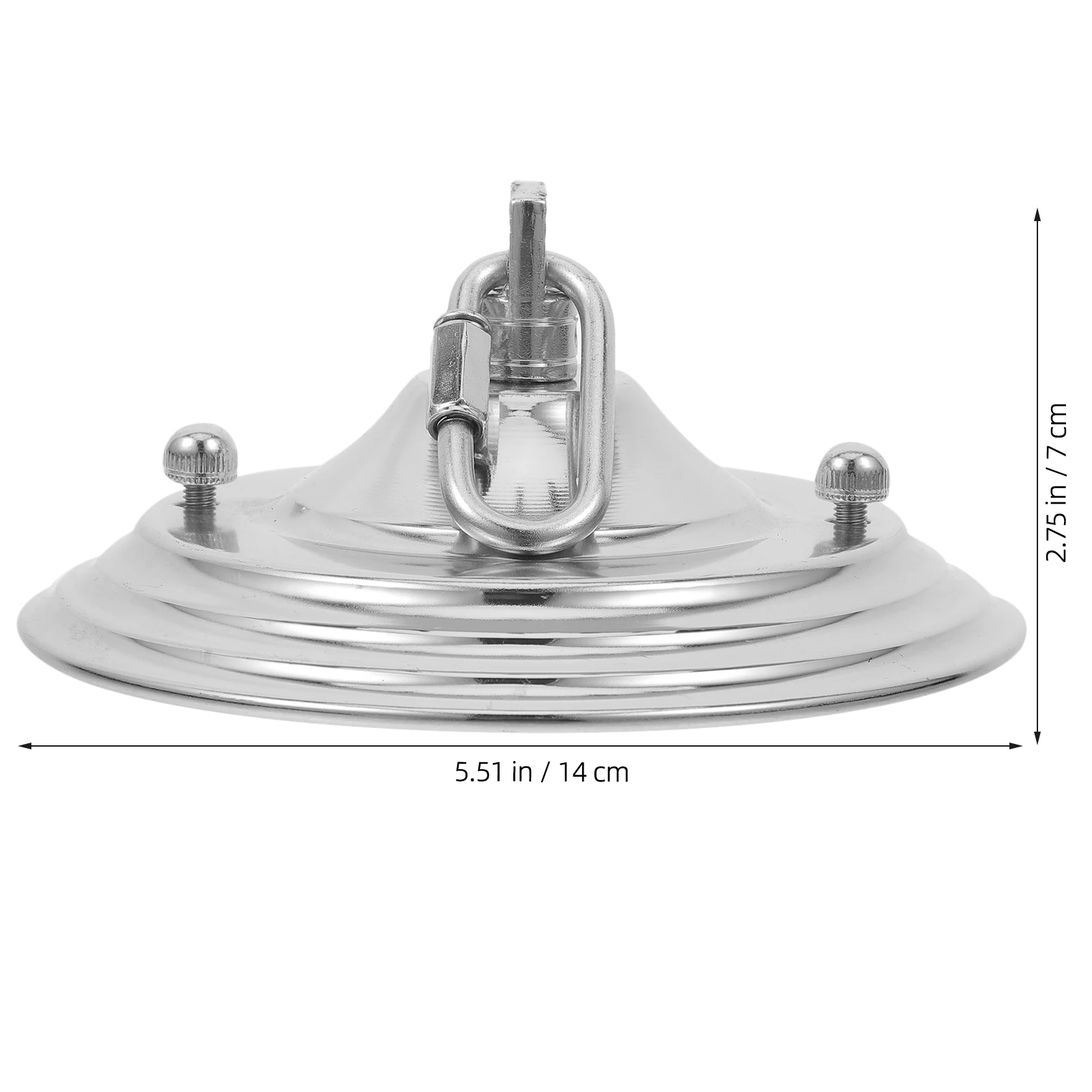 Metal Canopy Plate For Ceiling Lights Durable Lamp Holder Hook Strong Break Resistance Silver Finish Hardware Pendant Light 
Metal Canopy Plate For Ceiling Lights Durable Lamp Holder Hook Strong Break Resistance Silver Finish Hardware Pendant Light