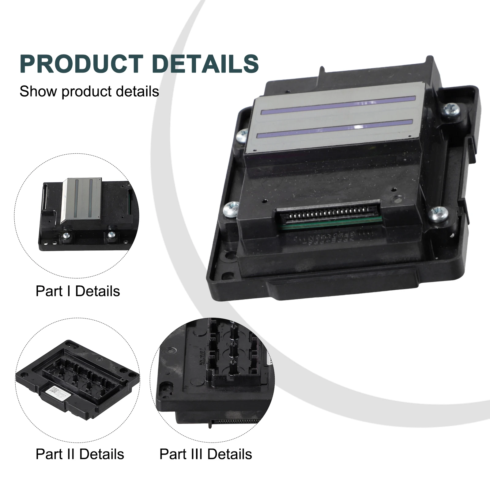 Replacement Print Head Printer For WF7610 WF7620 WF7621 WF3620 WF3640 WF7111 Black Reliable Easy To Use
Replacement Print Head Printer For WF7610 WF7620 WF7621 WF3620 WF3640 WF7111 Black Reliable Easy To Use