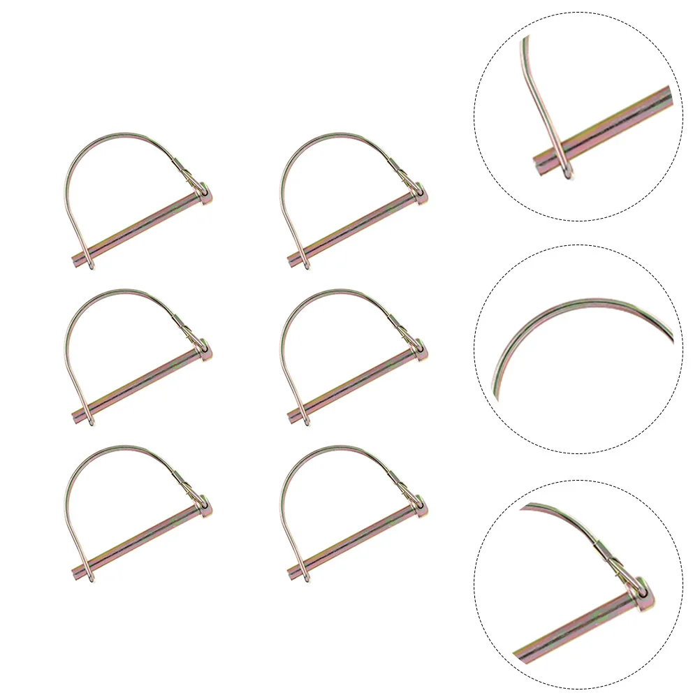 6Pcs Safety Coupler Pin Alloy Heavy Duty Shaft Locking Pin for Trailer Truck Tractor Farm Trailer Hitch Pins Safety Fasteners
6Pcs Safety Coupler Pin Alloy Heavy Duty Shaft Locking Pin for Trailer Truck Tractor Farm Trailer Hitch Pins Safety Fasteners