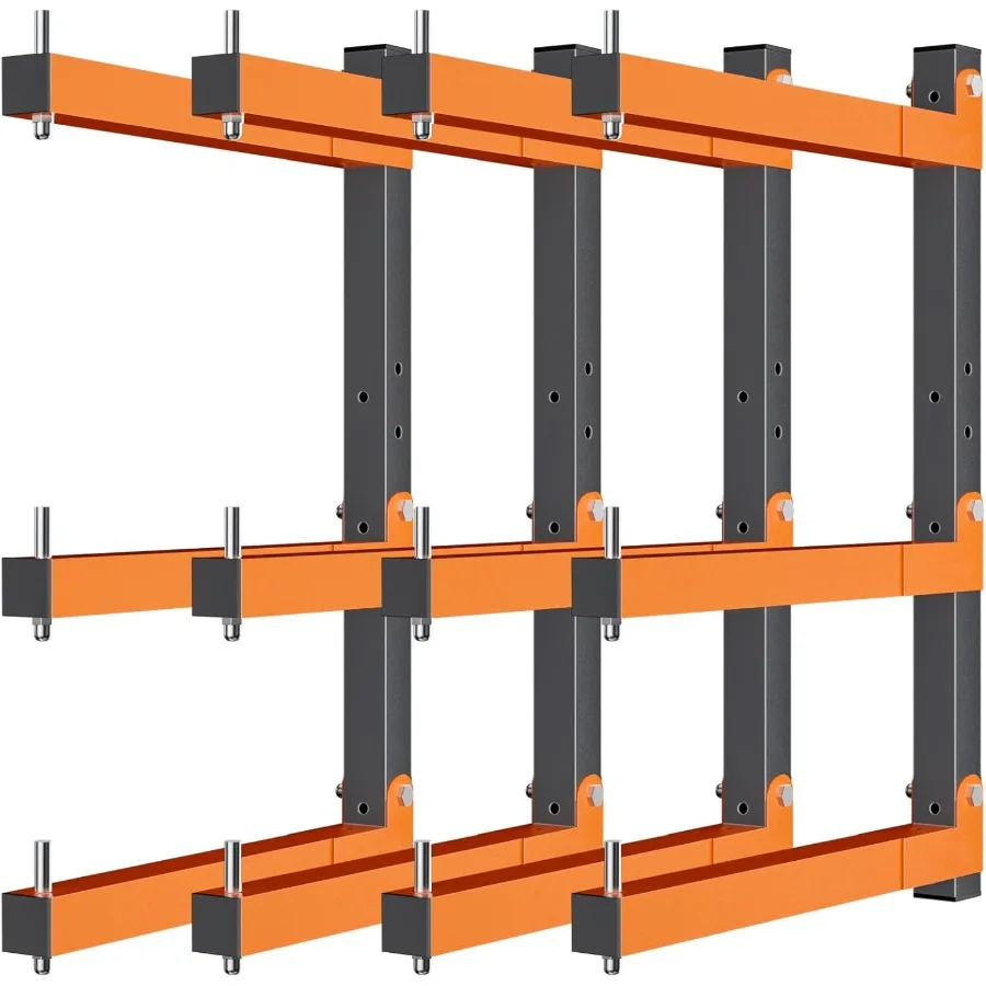 Lumber Storage Rack Lumber Rack Wall Mount Heavy Duty Wood Storage Racks with 6Level System 720 LB Sturdy Garage Wood Organizer
Lumber Storage Rack Lumber Rack Wall Mount Heavy Duty Wood Storage Racks with 6Level System 720 LB Sturdy Garage Wood Organizer