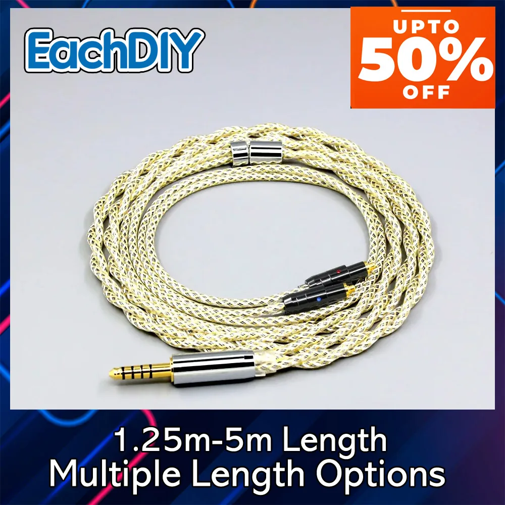 ТипS 23AWG Litz Кабель для наушников для SRH1540 SRH1840 SRH1440 Экранирующий серебристый OCC 8924
ТипS 23AWG Litz Кабель для наушников для SRH1540 SRH1840 SRH1440 Экранирующий серебристый OCC 8924