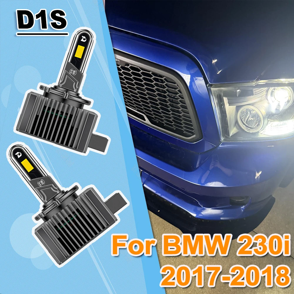 D1S D1R светодиодные лампы Xenon HID 6000k, замена для BMW 230i 2017-2018, чипы CSP высокой интенсивности, обновление лампочек для фар
D1S D1R светодиодные лампы Xenon HID 6000k, замена для BMW 230i 2017-2018, чипы CSP высокой интенсивности, обновление лампочек для фар
