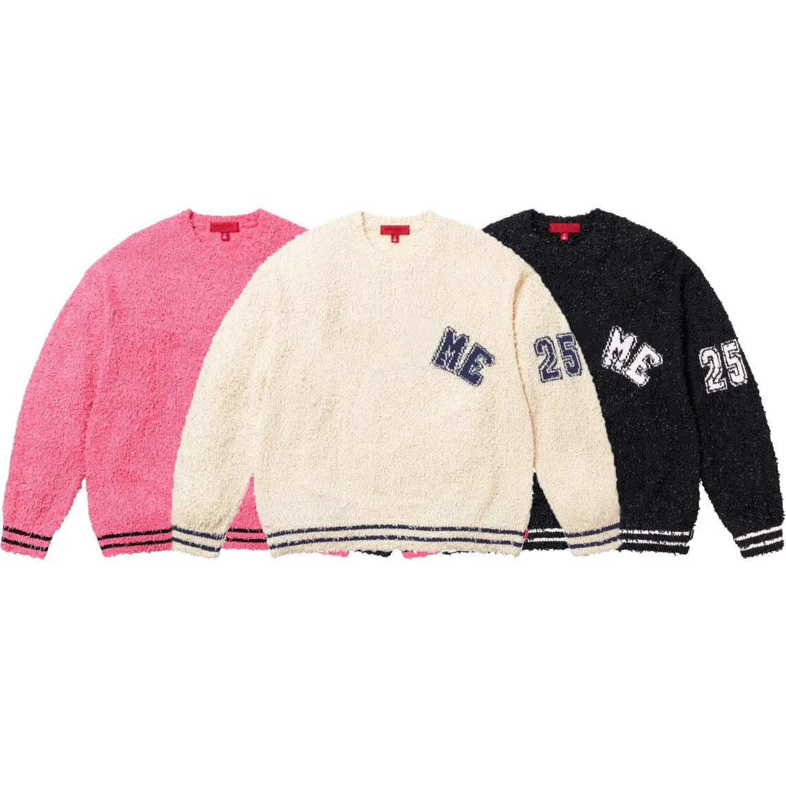 Высококачественный вязаный свитер Arc 25ss с круглым вырезом, пушистый, с буквенным логотипом, повседневный, с длинными рукавами, дышащий, комфортный.
Высококачественный вязаный свитер Arc 25ss с круглым вырезом, пушистый, с буквенным логотипом, повседневный, с длинными рукавами, дышащий, комфортный.