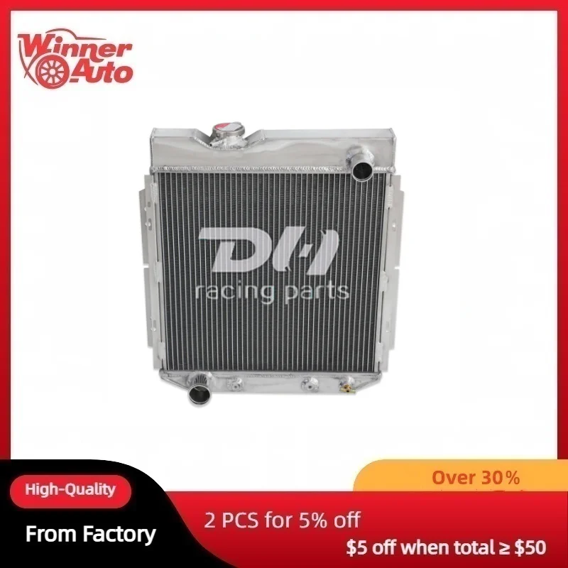 4Row Aluminum Racing Radiator For 1960-1965 Ford Falcon Ranchero/65-1966 Mustang
4Row Aluminum Racing Radiator For 1960-1965 Ford Falcon Ranchero/65-1966 Mustang