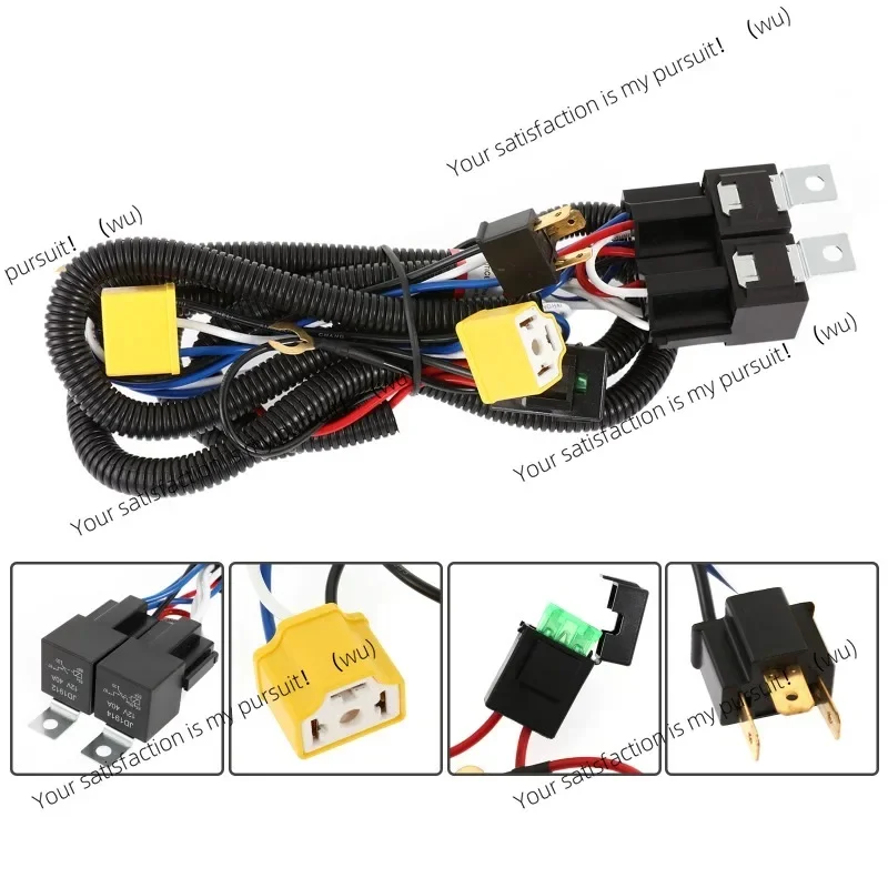 H4 LED Headlight Wiring Harness Negative Switched Conversion Fused Relay Harness Kit for Subaru Toyota
H4 LED Headlight Wiring Harness Negative Switched Conversion Fused Relay Harness Kit for Subaru Toyota