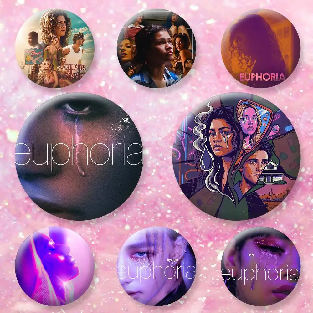 Hot TV E-Euphoria Badges Creative Tinplate Button PinsBrooch Badge Clothes Backpack
Hot TV E-Euphoria Badges Creative Tinplate Button PinsBrooch Badge Clothes Backpack