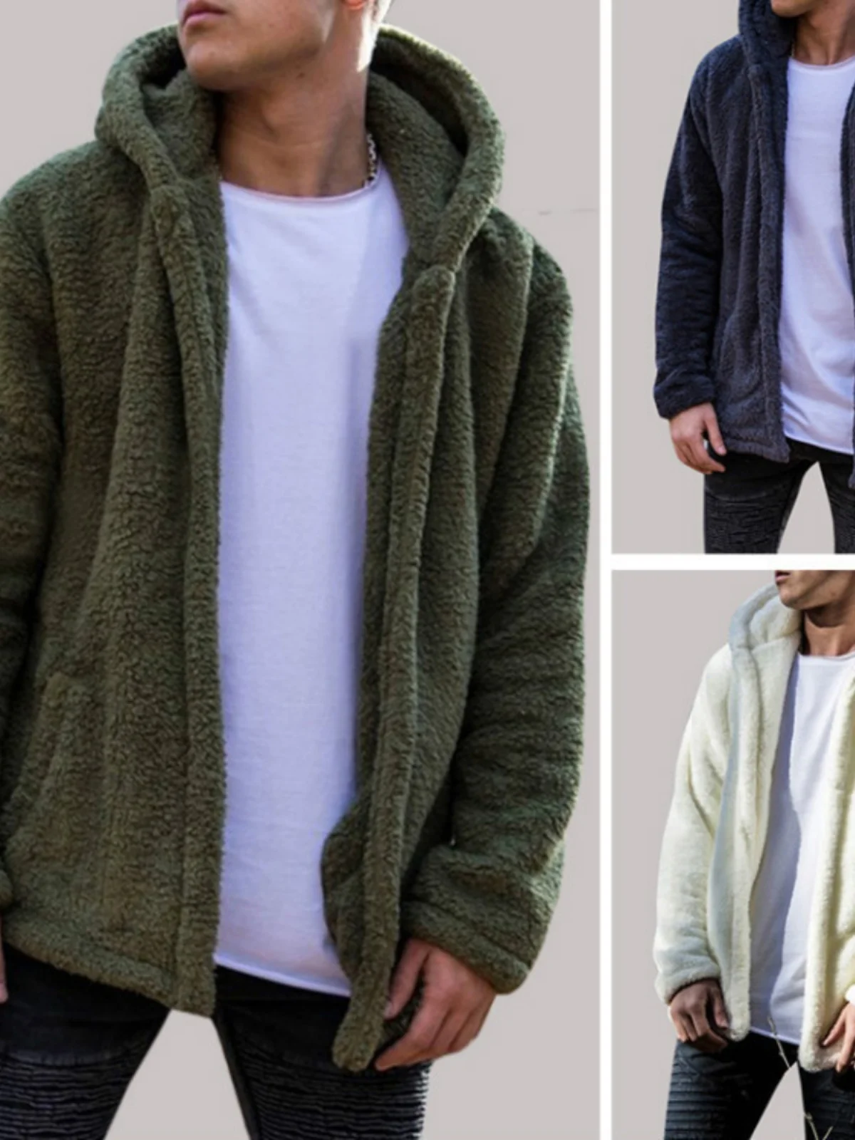 Casual Hooded Plu Jaet Autumn Winter Cotton Blend Fabric Straight Hemline ex Teenager Faion Simple European Sle
Casual Hooded Plu Jaet Autumn Winter Cotton Blend Fabric Straight Hemline ex Teenager Faion Simple European Sle