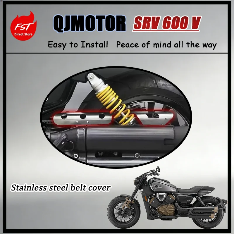 For QJMOTOR SRV 600 Stainless Steel Sprocket Guard Chain Cover Vintage Style Original Equipment Manufacturer Standard Kit
For QJMOTOR SRV 600 Stainless Steel Sprocket Guard Chain Cover Vintage Style Original Equipment Manufacturer Standard Kit