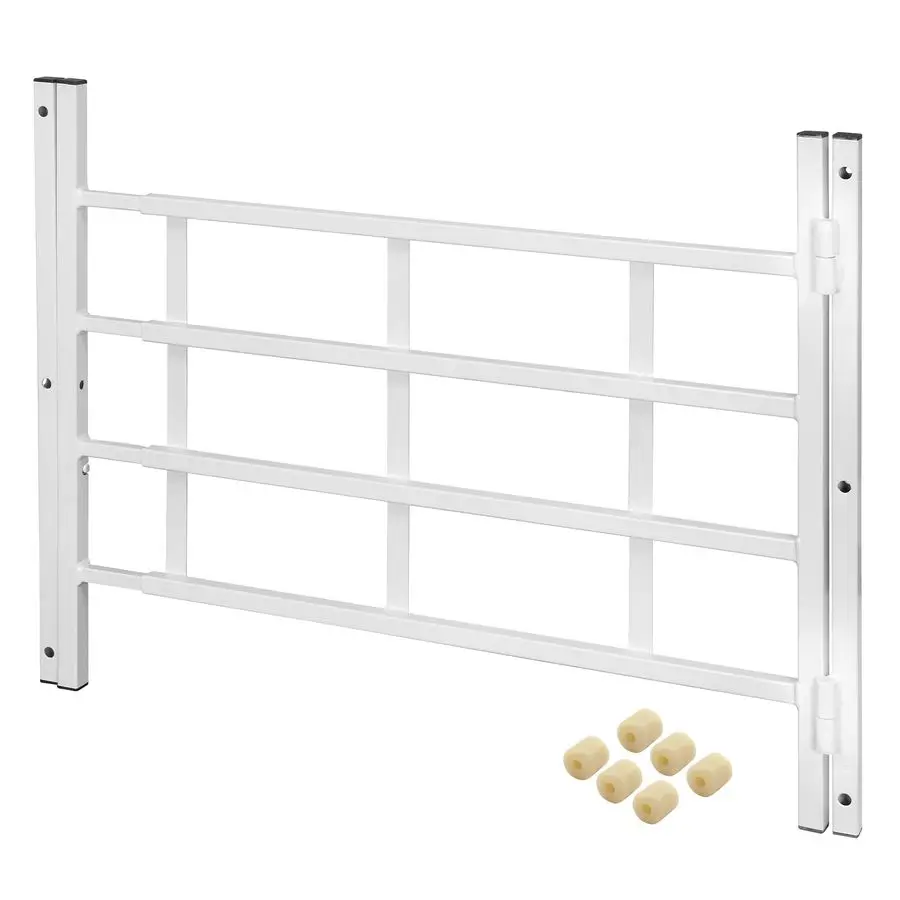 S 4776 21 In., White Painted Carbon Steel, Hinged 4Bar Window Grill Single Pack
S 4776 21 In., White Painted Carbon Steel, Hinged 4Bar Window Grill Single Pack