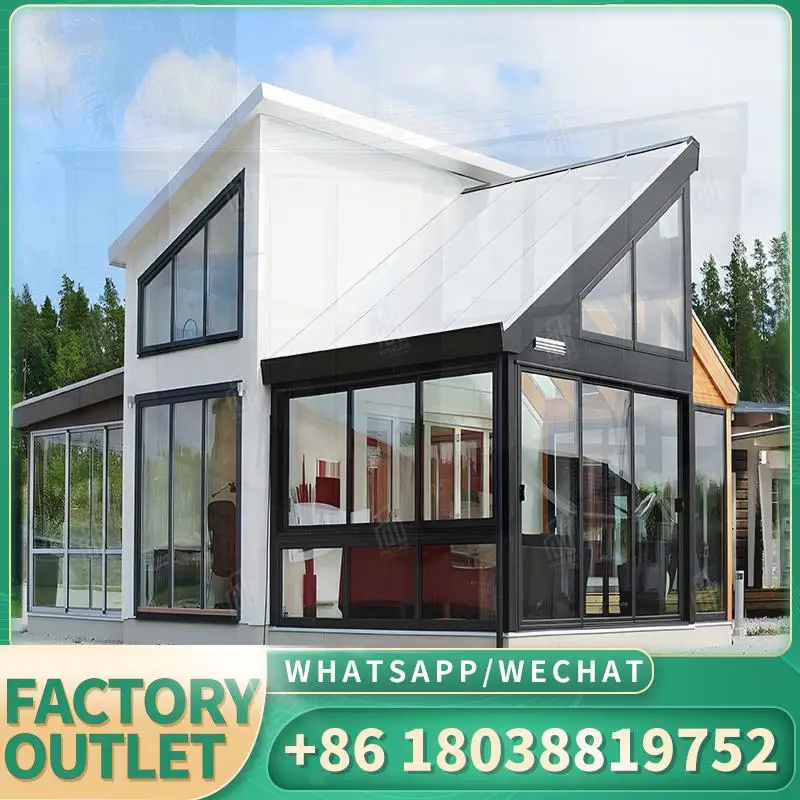 Greenhouse Sunroom Prefabricated Steel Aluminum Structure for Backyard Patio Balcony in Europe US
Greenhouse Sunroom Prefabricated Steel Aluminum Structure for Backyard Patio Balcony in Europe US