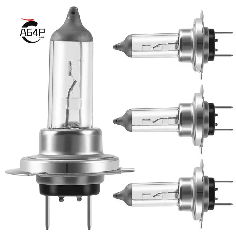 A64P-4 X H7 Car Headlight Bulbs 12V / 55W Halogen Standard Lamp Light
A64P-4 X H7 Car Headlight Bulbs 12V / 55W Halogen Standard Lamp Light