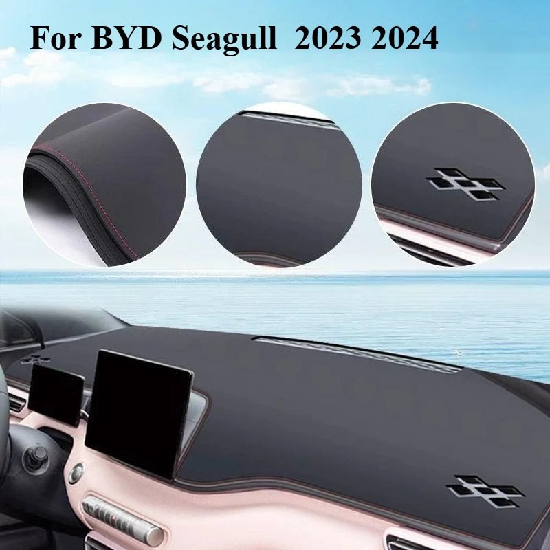 LHD For BYD Seagull Dolphin MINI 2023 2024 Accessories Car Dashboard Avoid light pad Instrument platform desk cover Mat Carpets
LHD For BYD Seagull Dolphin MINI 2023 2024 Accessories Car Dashboard Avoid light pad Instrument platform desk cover Mat Carpets