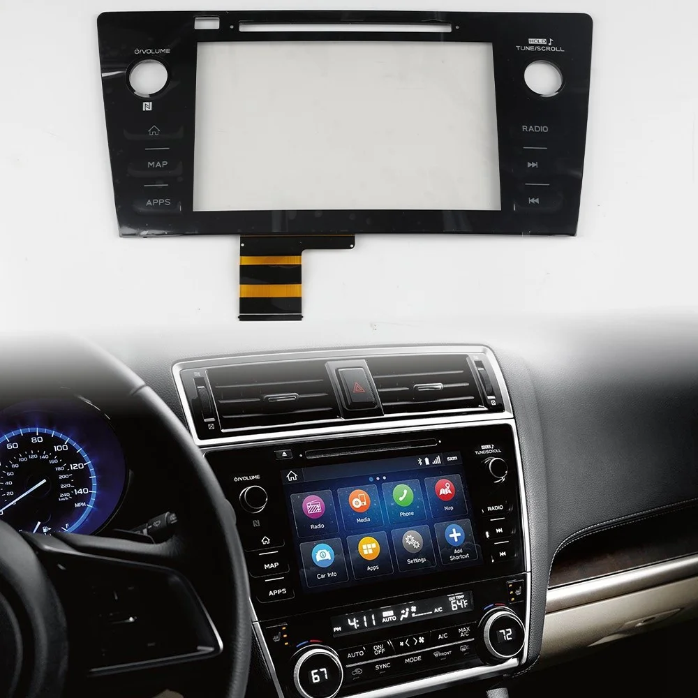 Radio Touch Screen Digitizer for 2018 2019 Subaru Legacy & Outback (MAP)
Radio Touch Screen Digitizer for 2018 2019 Subaru Legacy & Outback (MAP)