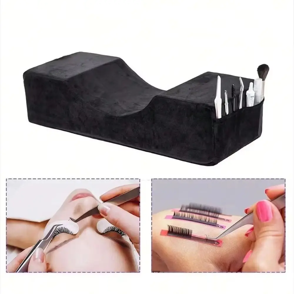 Comfortable Foam Eyelash Extension Pillow Soft Pillow U Shaped Neck Support Lash Extension Pillow Velvet Lash Pillow With Pocket
Comfortable Foam Eyelash Extension Pillow Soft Pillow U Shaped Neck Support Lash Extension Pillow Velvet Lash Pillow With Pocket