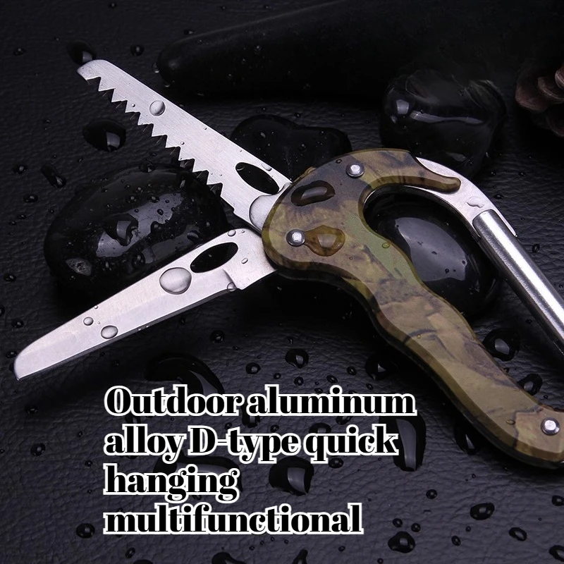 Outdoor Aluminum Alloy D-type Quick Hanging Multifunctional Hiking Buckle Travel Camping Backpack Hook EDC Survival Equipment
Outdoor Aluminum Alloy D-type Quick Hanging Multifunctional Hiking Buckle Travel Camping Backpack Hook EDC Survival Equipment