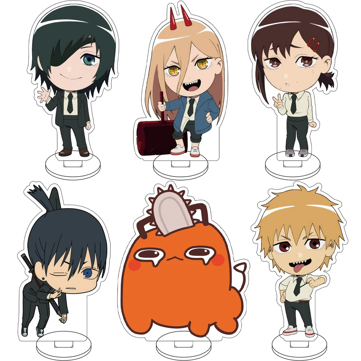 10CM Anime Chainsaw Man Cos Denji Power Makima Hayakawa Aki Pochita Himeno Figure Acrylic Stand Goods Cute Ornaments Gifts
10CM Anime Chainsaw Man Cos Denji Power Makima Hayakawa Aki Pochita Himeno Figure Acrylic Stand Goods Cute Ornaments Gifts