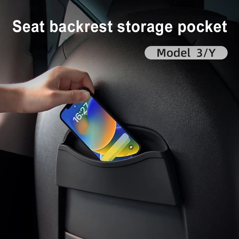 Suitable for Tesla model3/Y seat rear storage pocket storage box, trash bin storage box
Suitable for Tesla model3/Y seat rear storage pocket storage box, trash bin storage box