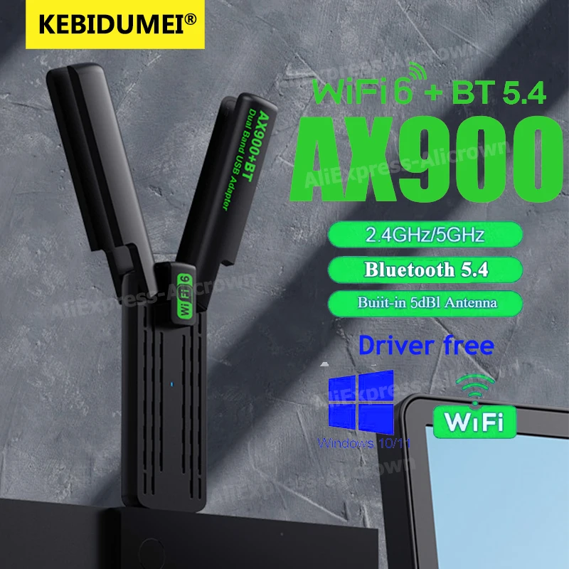 4-антенна Wi-Fi сетевая карта 900 Мбит/с адаптер Bluetooth5.4 Wi-Fi ключ 2,4G/5Ghz USB3.0 беспроводной приемник для ПК ноутбука Win10/11
4-антенна Wi-Fi сетевая карта 900 Мбит/с адаптер Bluetooth5.4 Wi-Fi ключ 2,4G/5Ghz USB3.0 беспроводной приемник для ПК ноутбука Win10/11