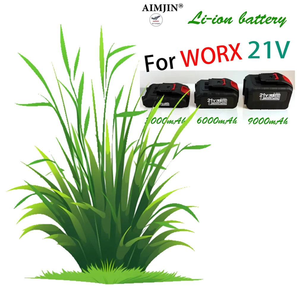 21V 3000/6000/9000mAh Lithium Battery ,for Worx Electric Power Tool Pruning Saw Drill Percussion WA3551 WA3553 WA3641 WG629E
21V 3000/6000/9000mAh Lithium Battery ,for Worx Electric Power Tool Pruning Saw Drill Percussion WA3551 WA3553 WA3641 WG629E