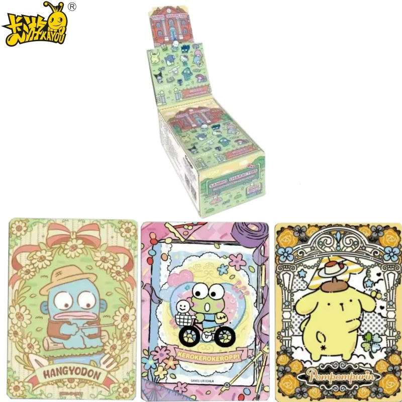 KAYOU Genuine Sanrio Card Mengmeng Collection Card Classic Bag Banshu Time Animation Cartoon Game Collection Card Toy Gift
KAYOU Genuine Sanrio Card Mengmeng Collection Card Classic Bag Banshu Time Animation Cartoon Game Collection Card Toy Gift