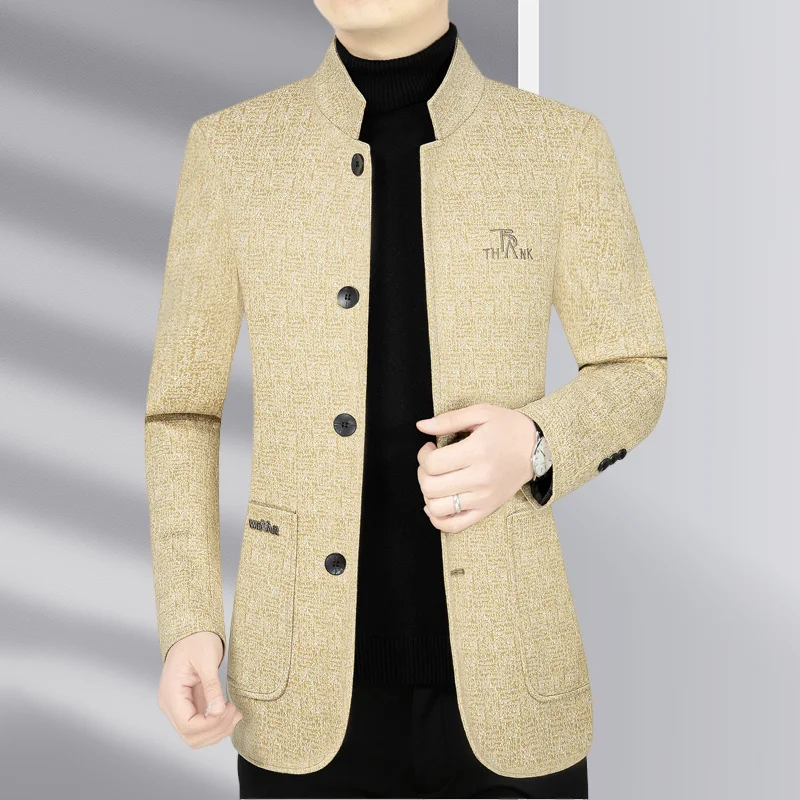 Middle-Aged And Elderly Men's Woolen Suit Jackets Business Casual Style for Autumn Winter 2026 Dads Fashionable And Comfortable
Middle-Aged And Elderly Men's Woolen Suit Jackets Business Casual Style for Autumn Winter 2026 Dads Fashionable And Comfortable