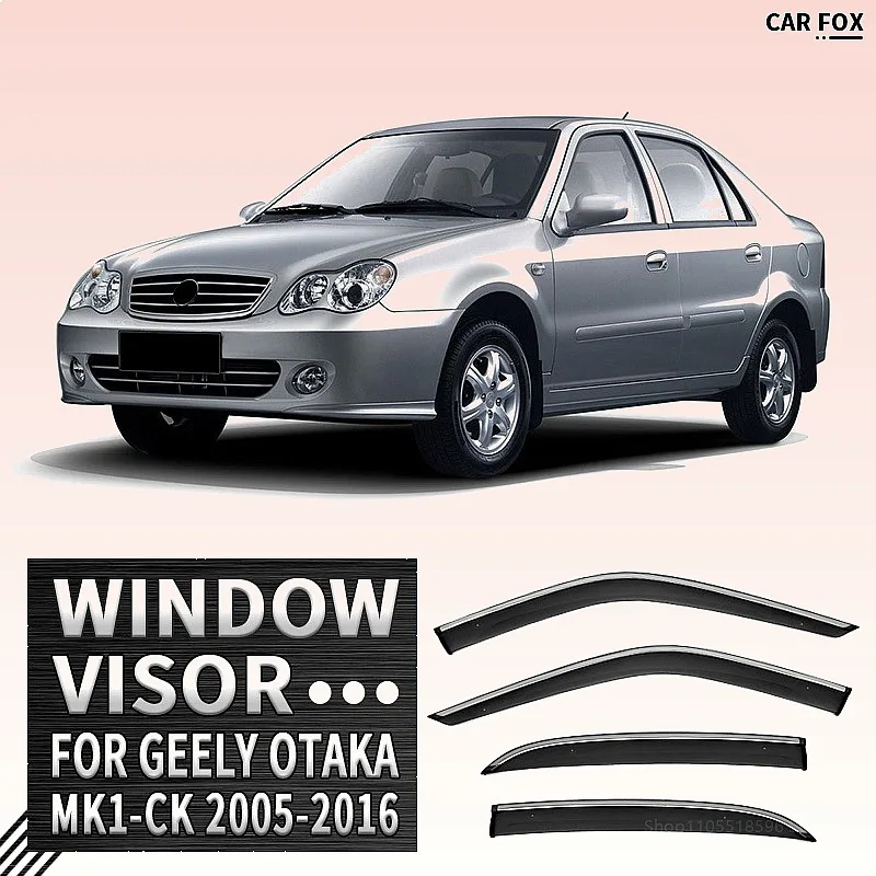 For Geely Otaka 2005-2016 Car Window Visor Rain Sun Shade Side Windshield Awning Auto Accessories
For Geely Otaka 2005-2016 Car Window Visor Rain Sun Shade Side Windshield Awning Auto Accessories