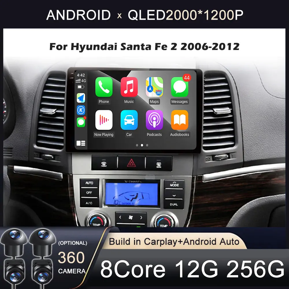 Android 14 For Hyundai Santa Fe 2 2006-2012 2K QLED Android Car Radio Multimedia Video Player AI Voice CarPlay Head Unit Stereo
Android 14 For Hyundai Santa Fe 2 2006-2012 2K QLED Android Car Radio Multimedia Video Player AI Voice CarPlay Head Unit Stereo