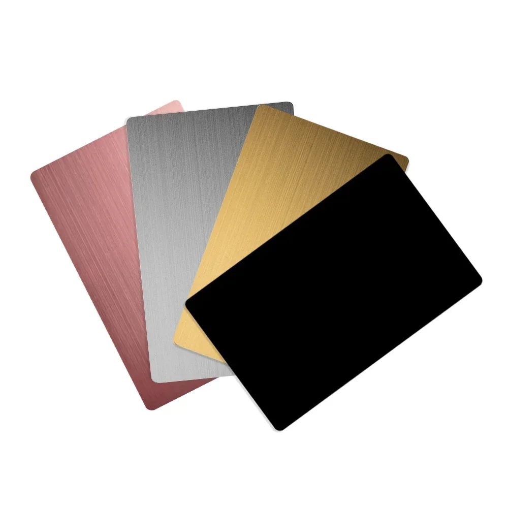 Матовый черный лазерная гравировка логотипа из нержавеющей стали, пустые металлические визитные карточки NFC на заказ
Матовый черный лазерная гравировка логотипа из нержавеющей стали, пустые металлические визитные карточки NFC на заказ