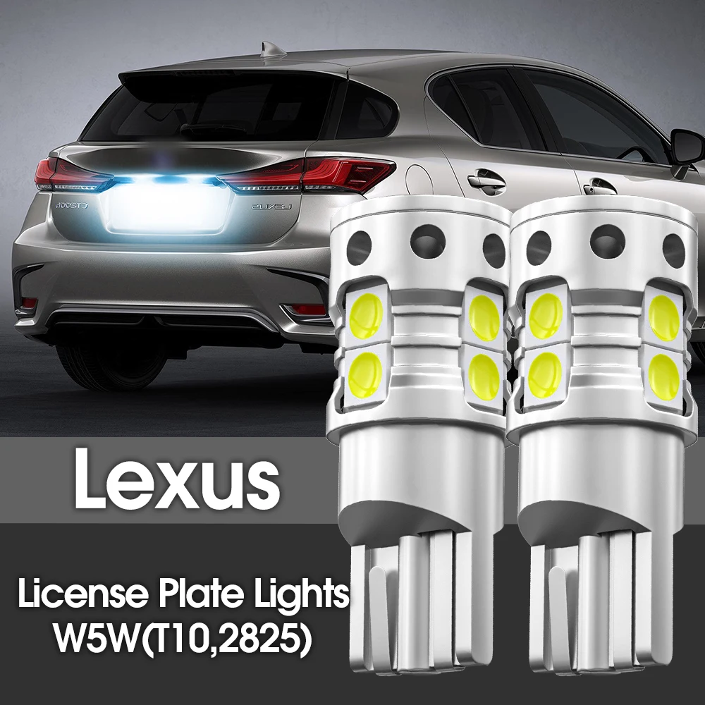2pcs LED License Plate Light W5W T10 168 Lamp For Lexus ES300 ES330 ES350 GS300 GS430 IS250 IS350 RX300 RX330 LX470 LS430 CT200H
2pcs LED License Plate Light W5W T10 168 Lamp For Lexus ES300 ES330 ES350 GS300 GS430 IS250 IS350 RX300 RX330 LX470 LS430 CT200H