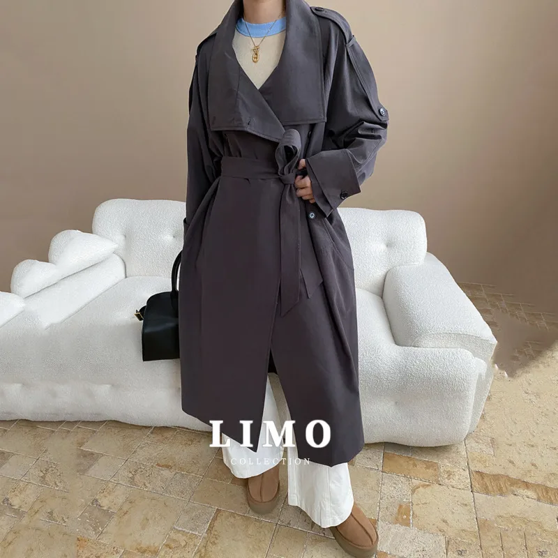 LIMO 2025 новый женский плащ из хлопка с поясом и завязкой на талии, ветрозащитная верхняя одежда на осень-зиму, уличная мода
LIMO 2025 новый женский плащ из хлопка с поясом и завязкой на талии, ветрозащитная верхняя одежда на осень-зиму, уличная мода