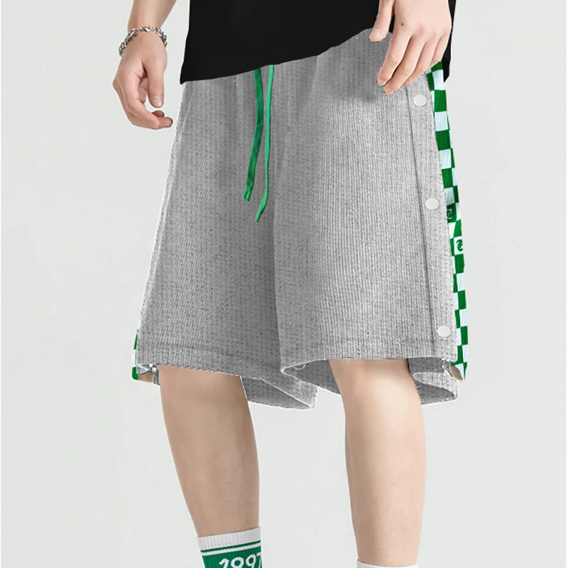 Men's Summer Casual Shorts with Pockets Drawstring Color Block Pattern Patchwork Breathable Beach Pants
Men's Summer Casual Shorts with Pockets Drawstring Color Block Pattern Patchwork Breathable Beach Pants