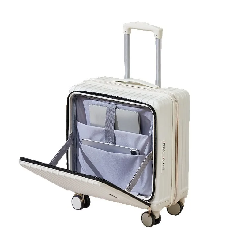 Deep warehouse large capacity front open cover trolley case 18 inch boarding case dry and wet separation silent universal wheel
Deep warehouse large capacity front open cover trolley case 18 inch boarding case dry and wet separation silent universal wheel