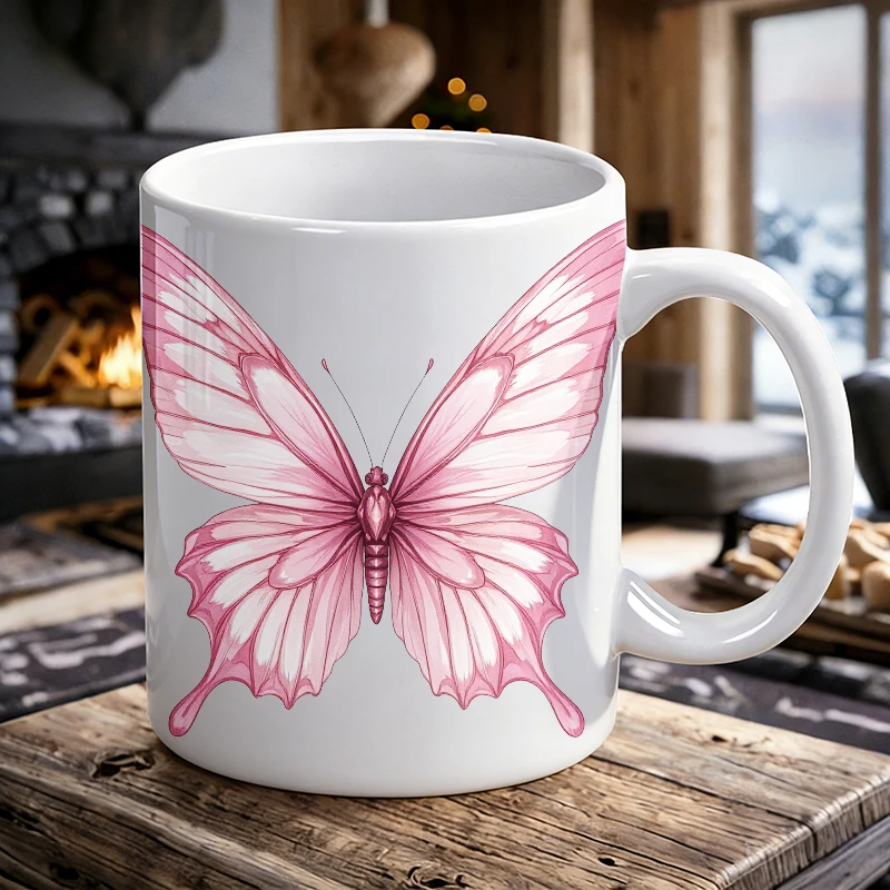 Pink Butterfly Wings Wall Art Decal - Decorative Home Accents for Walls printed Mug Coffee Cup Ceramic Cup
Pink Butterfly Wings Wall Art Decal - Decorative Home Accents for Walls printed Mug Coffee Cup Ceramic Cup