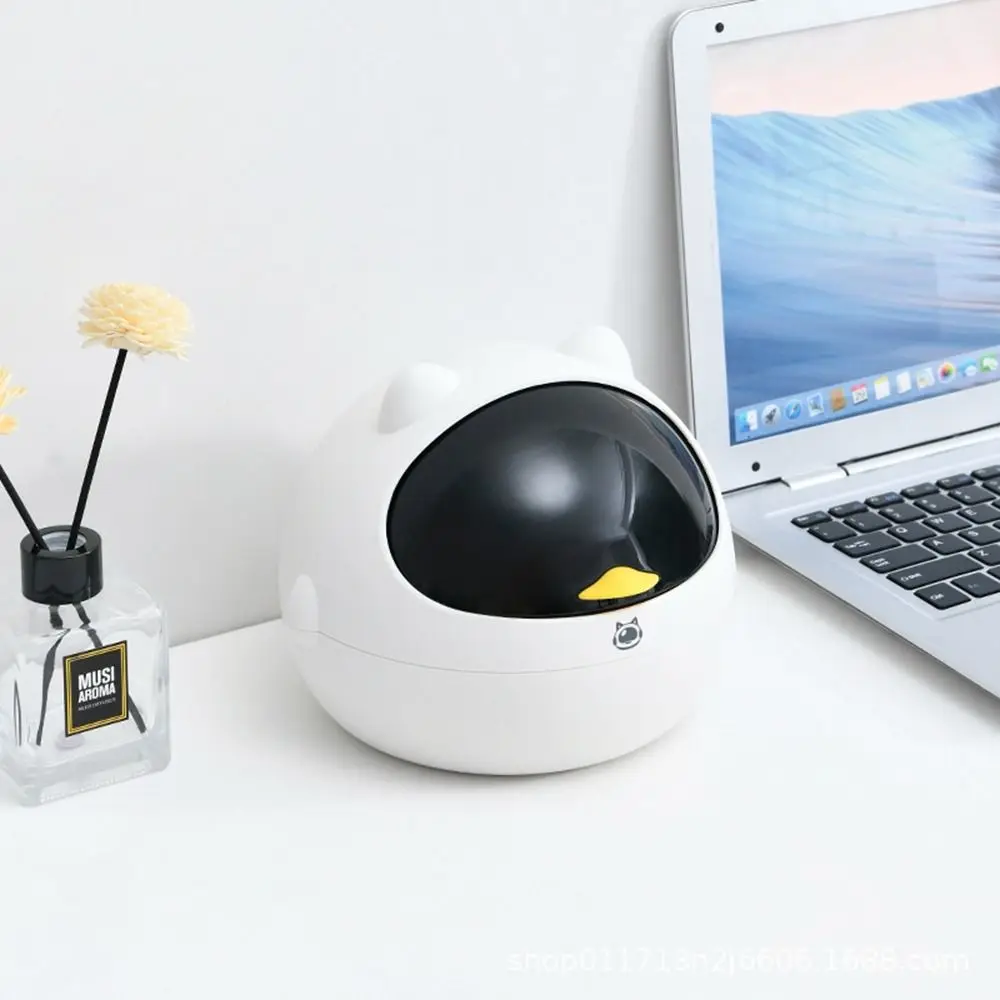 1Pcs White Cute Flip-top With Cover Cleaning Tools Cat Personalized DesktopTrash Can Dustbin Trash Basket Garbage Can
1Pcs White Cute Flip-top With Cover Cleaning Tools Cat Personalized DesktopTrash Can Dustbin Trash Basket Garbage Can