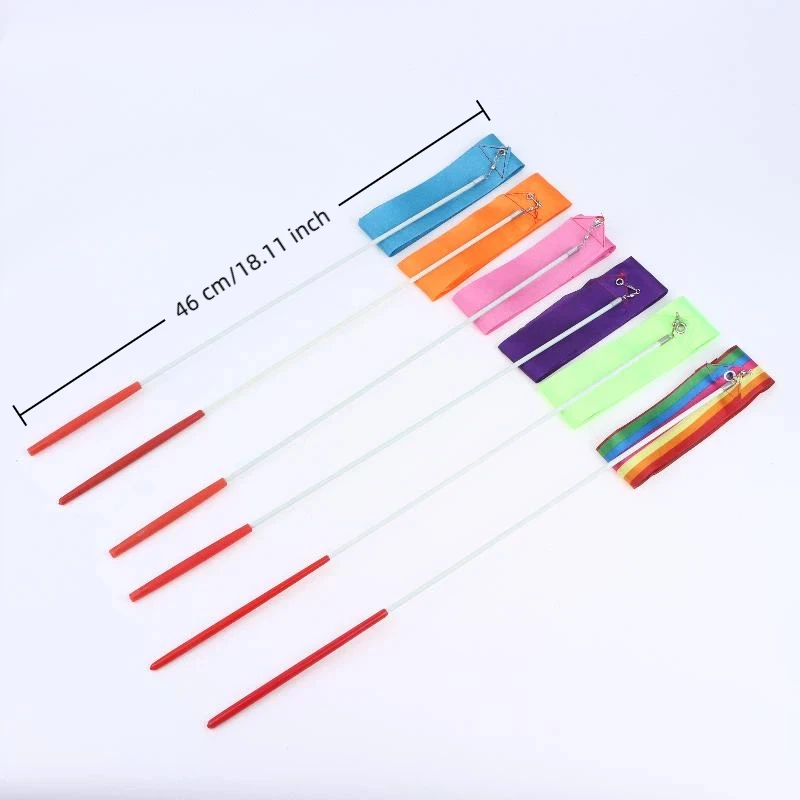 NEW 4m Artistic Gymnastics Ribbon With Rod Colorful Children Dance Ribbon Toys Outdoor Sports Toys Performance Props Kids Gifts
NEW 4m Artistic Gymnastics Ribbon With Rod Colorful Children Dance Ribbon Toys Outdoor Sports Toys Performance Props Kids Gifts