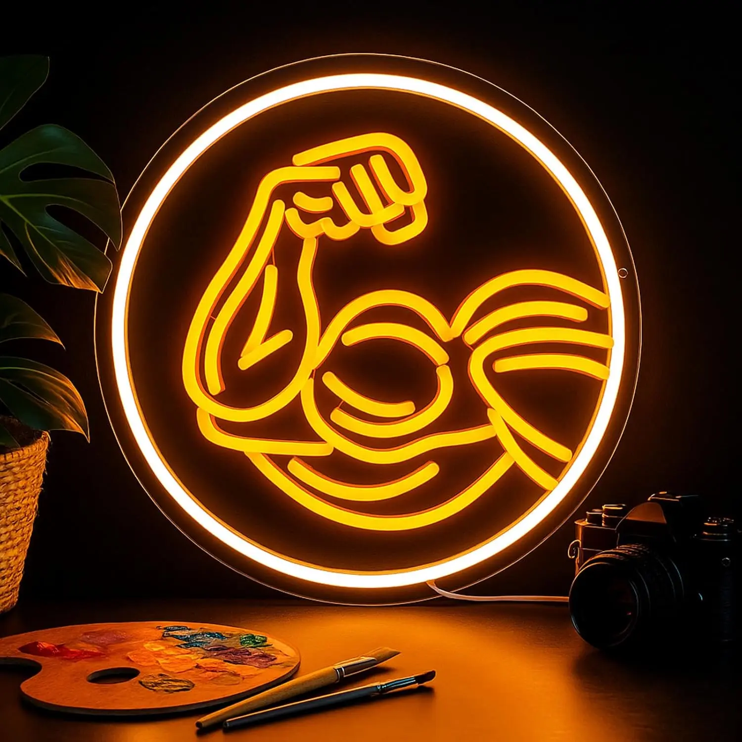 Muscle Arm Neon Sign USB LED Neon Light for Gym Room Garage Fitness Studio Bar Gaming Room Bedroom Decoration Gift Wall Light
Muscle Arm Neon Sign USB LED Neon Light for Gym Room Garage Fitness Studio Bar Gaming Room Bedroom Decoration Gift Wall Light