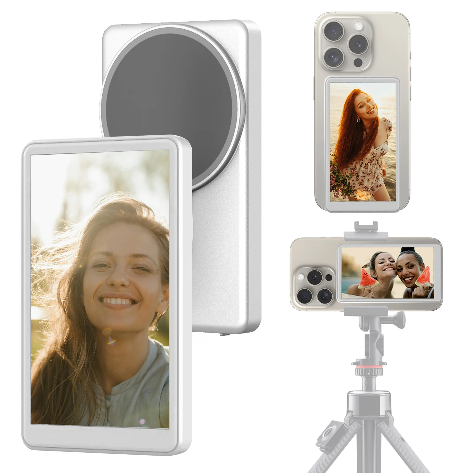 Photo-assisted shooting artifact screen-throwing device mobile phone rear magnetic self-timer display screen mirror net red live
Photo-assisted shooting artifact screen-throwing device mobile phone rear magnetic self-timer display screen mirror net red live