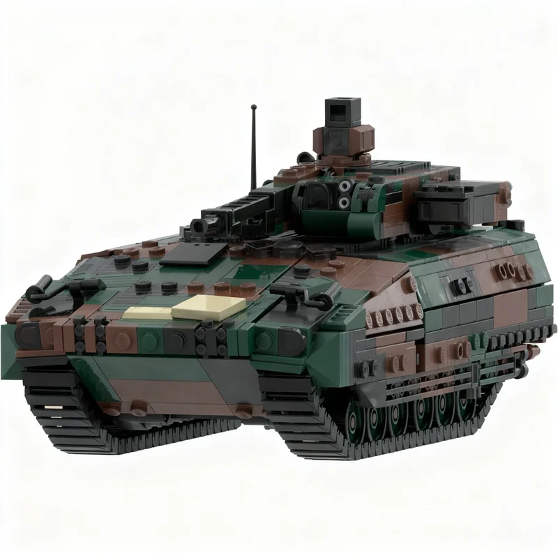 1008pcs MOC Schutzenpanzer Puma 1 35th Scale Model Building Blocks Construction Toy Christmas Gifts DIY Creative Idea Education
1008pcs MOC Schutzenpanzer Puma 1 35th Scale Model Building Blocks Construction Toy Christmas Gifts DIY Creative Idea Education