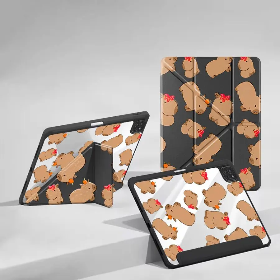 Love Capybara Tablet Case For iPad Pro 11 10 9 8 7 th 12.9inch Mini 6 7 Air 4 5 M3 M2 M4 11inch Pro 2025 Holder Cover
Love Capybara Tablet Case For iPad Pro 11 10 9 8 7 th 12.9inch Mini 6 7 Air 4 5 M3 M2 M4 11inch Pro 2025 Holder Cover