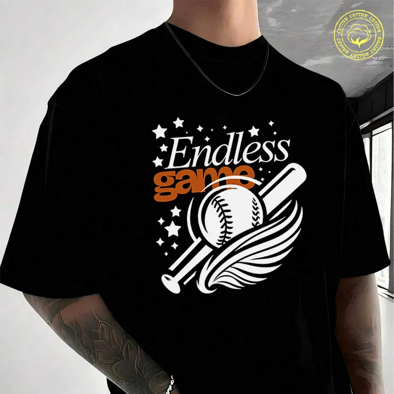 Baseball And Bat Design Moto Cotton T-Shirt New Men's Casual O-neck Short Sleeve Tees
Baseball And Bat Design Moto Cotton T-Shirt New Men's Casual O-neck Short Sleeve Tees