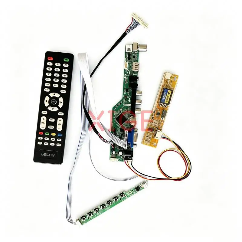 For LTN141AT13 LTN141AT07 LTN141AT02 LTN141AT03 Screen Controller Board Kit 1-CCFL 30 Pin LVDS 1280*800 USB+AV+VGA+HDMI 1280x800
For LTN141AT13 LTN141AT07 LTN141AT02 LTN141AT03 Screen Controller Board Kit 1-CCFL 30 Pin LVDS 1280*800 USB+AV+VGA+HDMI 1280x800