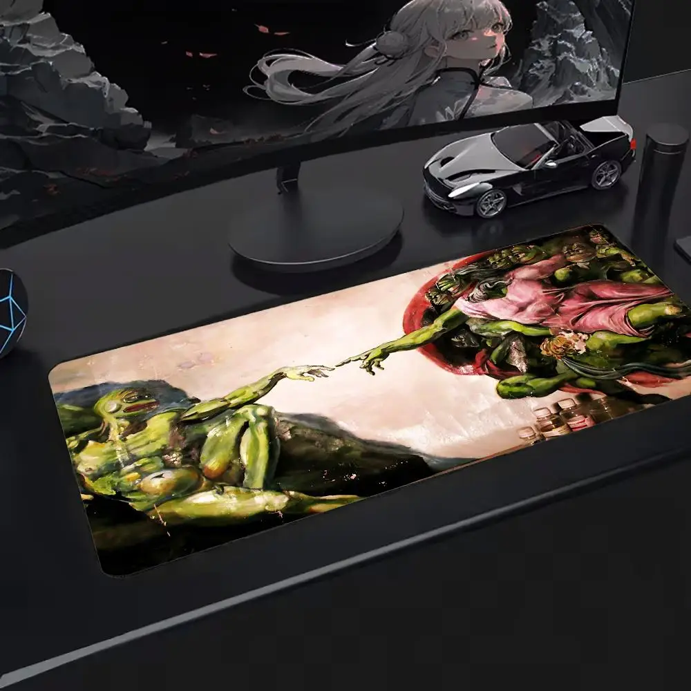 SAD FROG P-Pepe Frog Коврик для мыши Tapetes de Mesa Teclado, Borracha Kawai, Tapete de Mesa Antiderrapante, XXL90x40 см
SAD FROG P-Pepe Frog Коврик для мыши Tapetes de Mesa Teclado, Borracha Kawai, Tapete de Mesa Antiderrapante, XXL90x40 см
