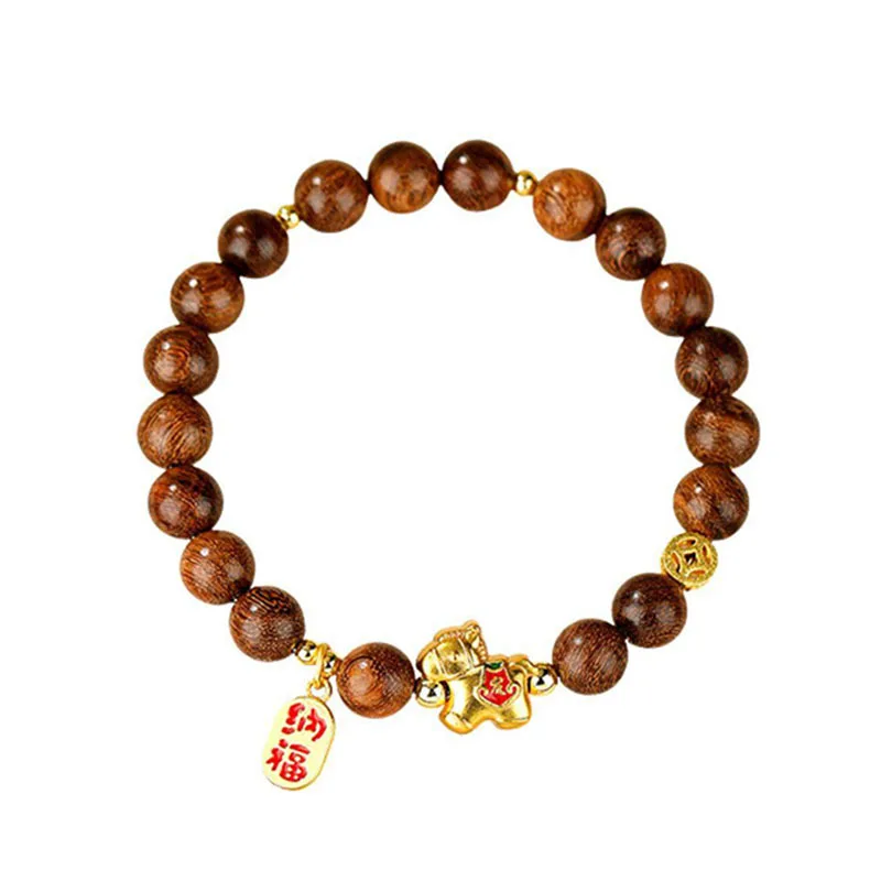 Year of the Horse Mascot Bracelet Natural Golden Sandalwood Beaded Bracelet 2026 Chinese Zodiac Bracelet Gifts
Year of the Horse Mascot Bracelet Natural Golden Sandalwood Beaded Bracelet 2026 Chinese Zodiac Bracelet Gifts