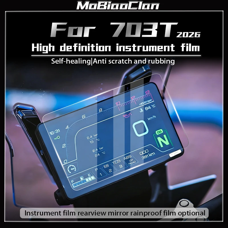 For ZONTES 703T 2026 Instrument Cluster Scratch Protection Film Headlight Film Modification Accessories
For ZONTES 703T 2026 Instrument Cluster Scratch Protection Film Headlight Film Modification Accessories