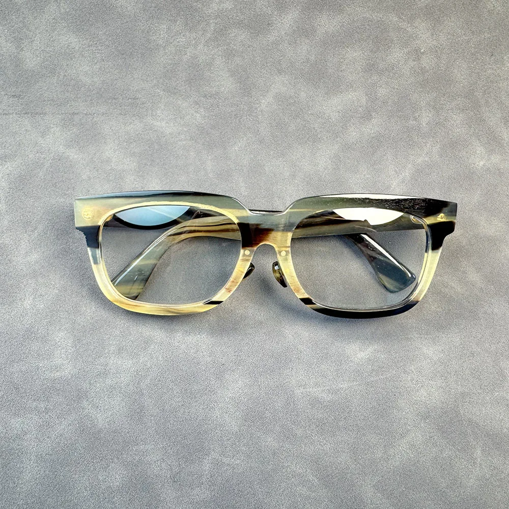 Eyeglass Frames Unique Vintage Square Retro Oversize Handmade Natural Horn Prescription Man Glasses Frames Myopia Lenses Eyewear
Eyeglass Frames Unique Vintage Square Retro Oversize Handmade Natural Horn Prescription Man Glasses Frames Myopia Lenses Eyewear