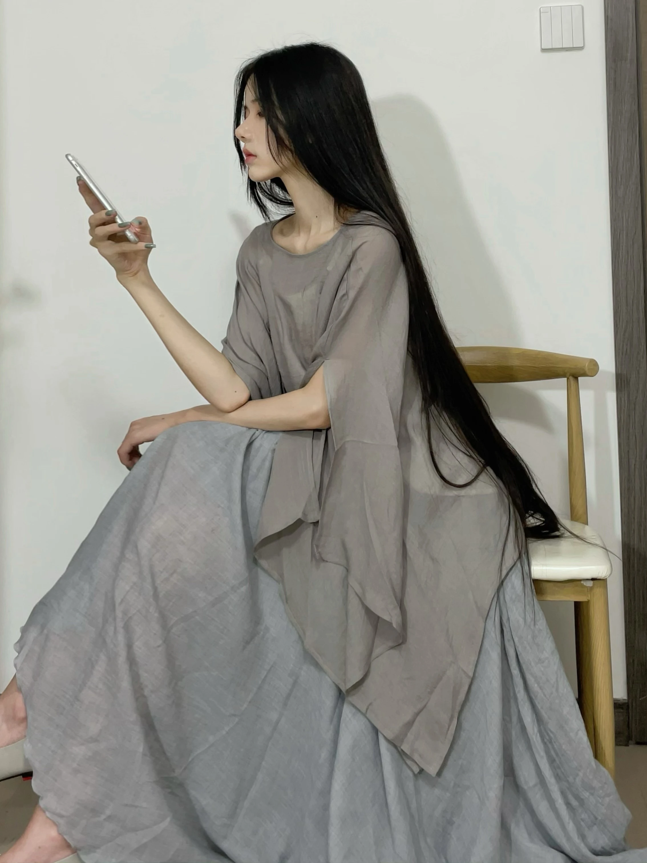 New Chinese Style Tea Ceremony Outfit Women's Hanfu Cotton Linen Top Small Size Zen Inspired Women's Wear Dance Costume
New Chinese Style Tea Ceremony Outfit Women's Hanfu Cotton Linen Top Small Size Zen Inspired Women's Wear Dance Costume