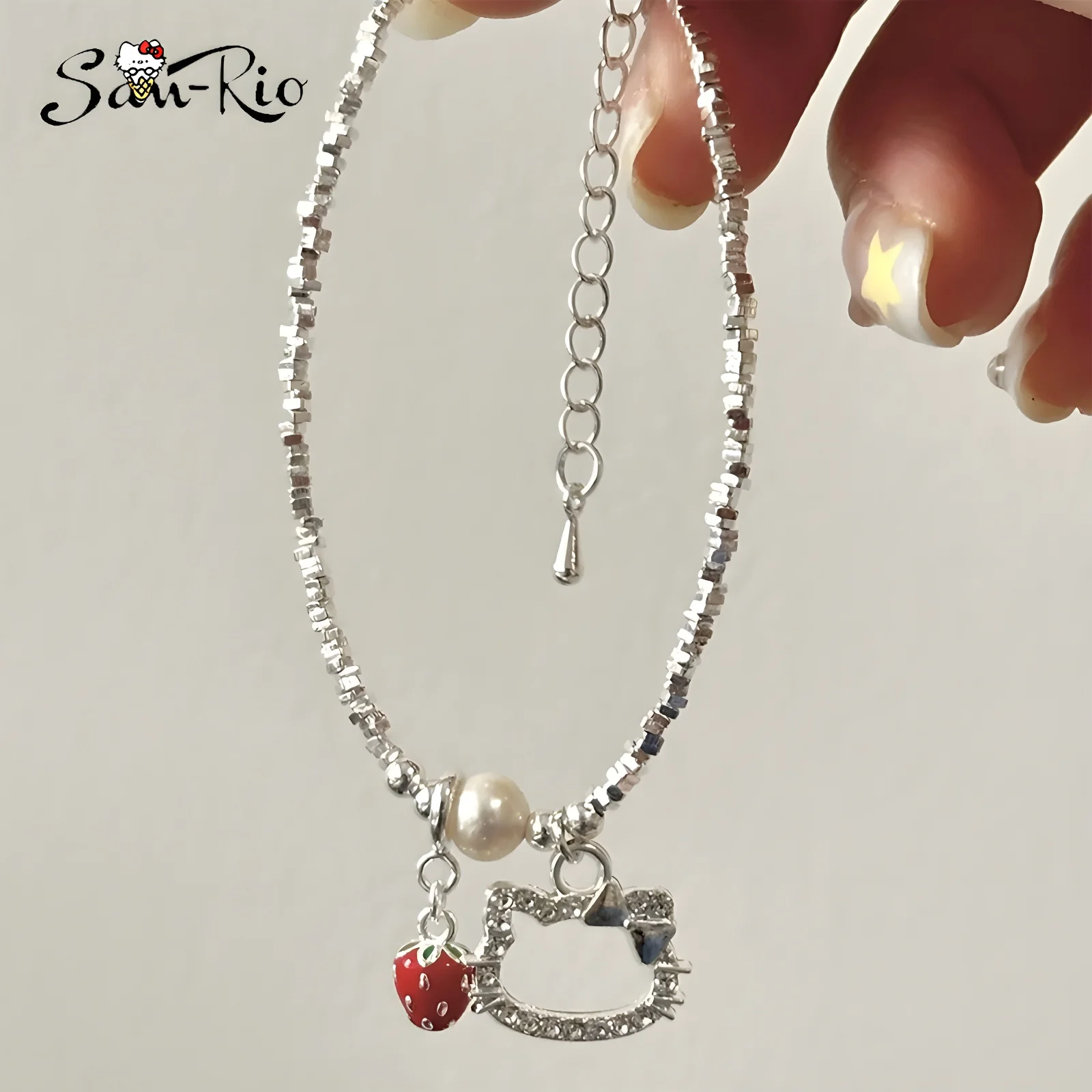 Hello Kitty Necklace Cartoon Women Choker Collar Figurals Anime Women Pendant Jewelry Gift Charms Bracelet Christmas Gifts
Hello Kitty Necklace Cartoon Women Choker Collar Figurals Anime Women Pendant Jewelry Gift Charms Bracelet Christmas Gifts