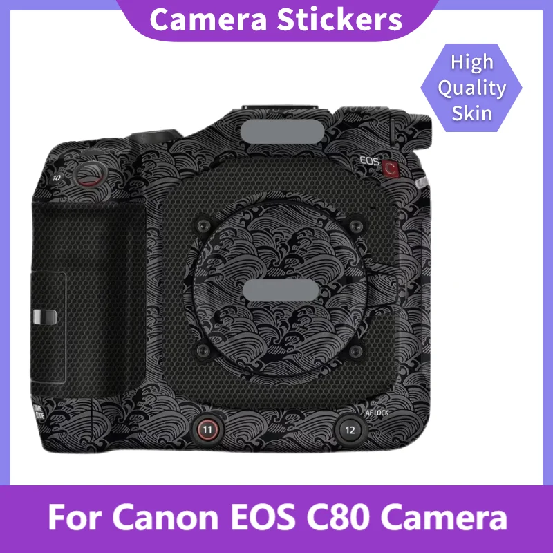 For Canon EOS C80 Anti-Scratch Camera Body Sticker Coat Wrap Protective Film Protector Decal Skin
For Canon EOS C80 Anti-Scratch Camera Body Sticker Coat Wrap Protective Film Protector Decal Skin