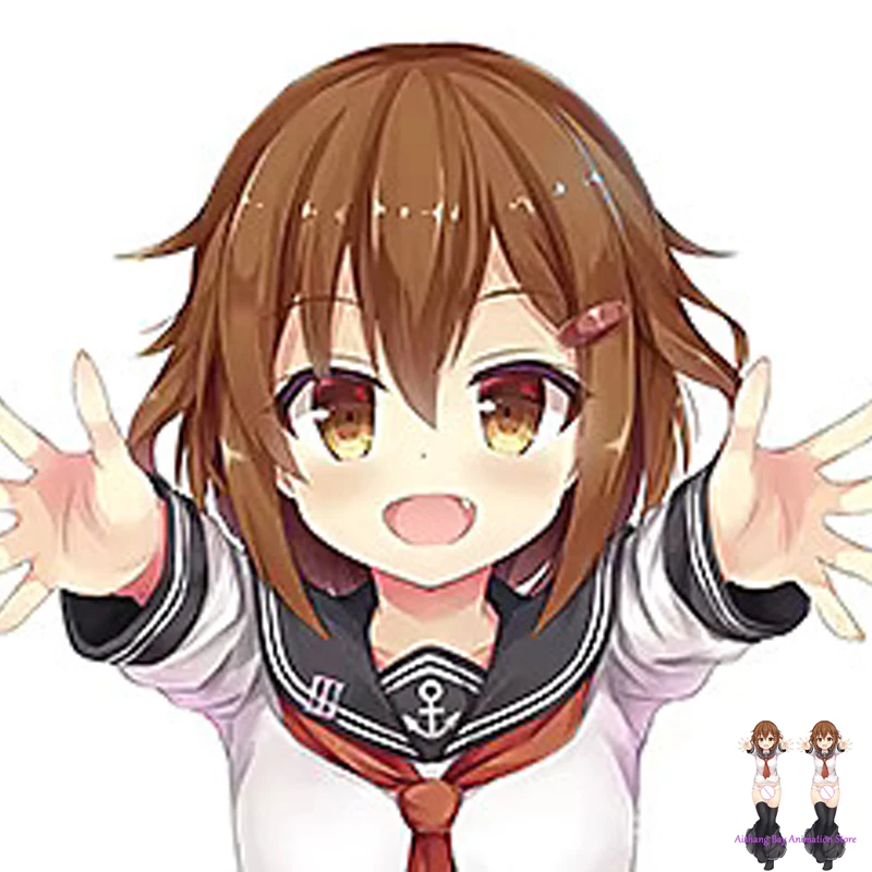 Dakimakura Anime Pillow Cover Ikazuchi Double Sided Print Life-size Body Decoration
Dakimakura Anime Pillow Cover Ikazuchi Double Sided Print Life-size Body Decoration
